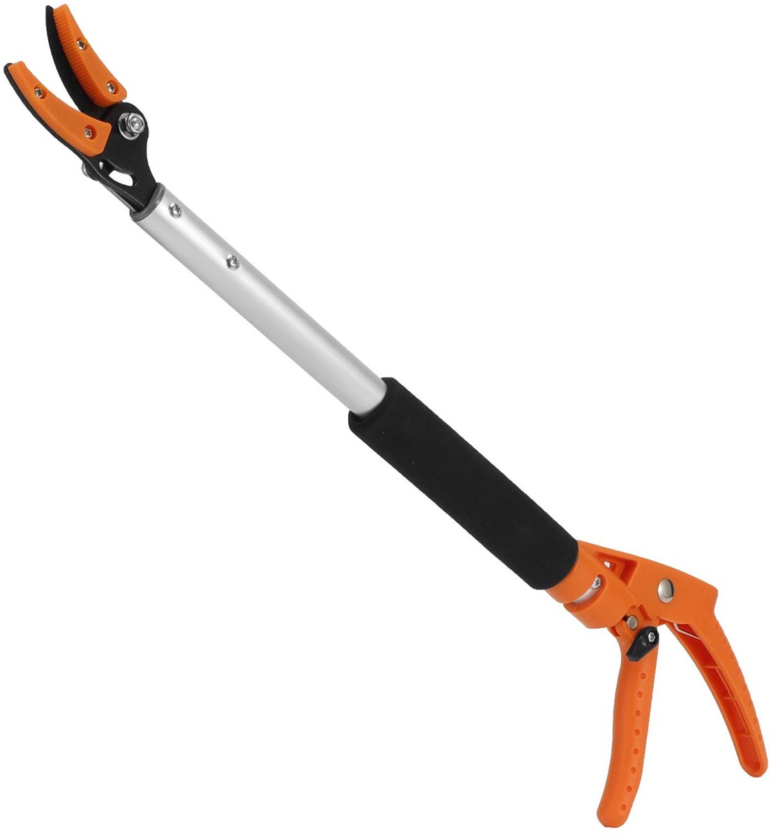 Dailygoods- Fruitplukker Lichtgewicht - Takkenschaar met 90 Graden Draaibare Handgreep - Snoeischaar voor Hoge Takken - Ergonomisch Handvat - Veiligheidsslot - Stevige Aluminium Lange Steel