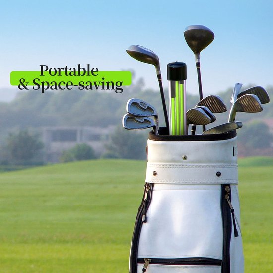 Dailygoods - Set van 3 Inklapbare Golfuitlijnstokken 122 cm van Dailygoods — afbeelding 4