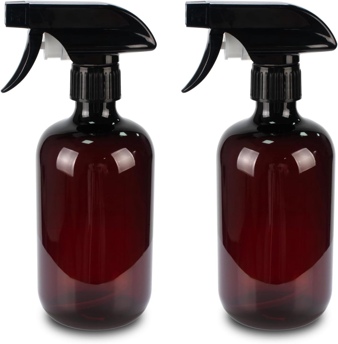 SnelShoppen - Sprayfles voor Haar en Planten, 2 Stuks, 500 ml Water Spray Bottles, Verstelbare Atomizer voor Tuin, Keuken en Huishoudelijk Gebruik, Br