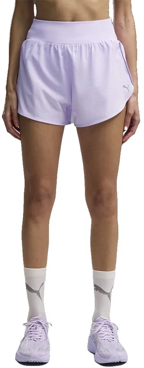 Puma Dreamrun 3´´ Drycell Korte Broek Vrouw Light Lavander