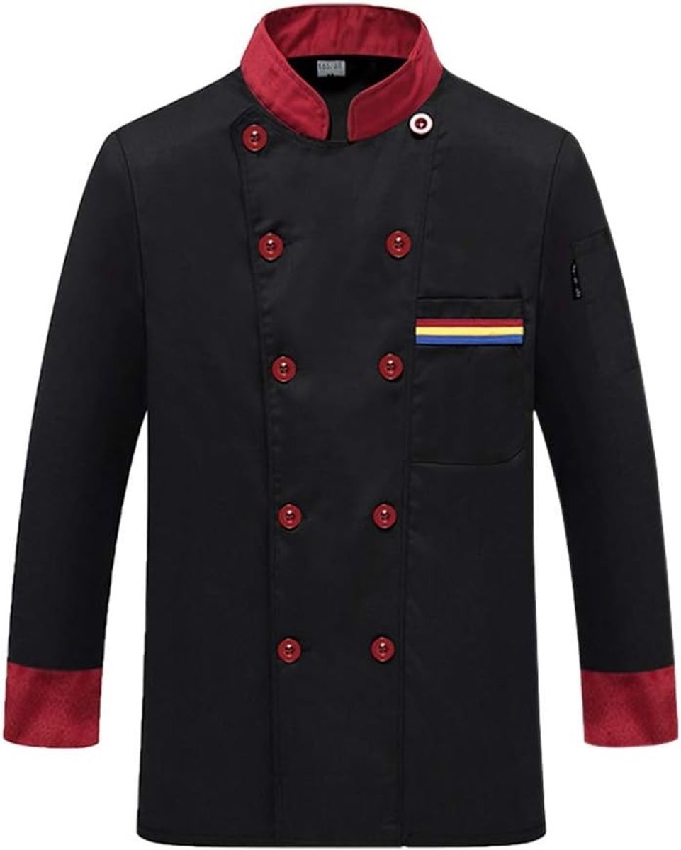 Unisex Lange Mouwen Koksjas voor Hotels en Restaurants - Professioneel Keuken Uniform met Comfort en Stijl
