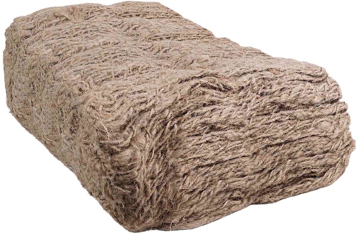 vidaXL - Jute - Stootmat - Naturel - 1,6 - x - 10 - m