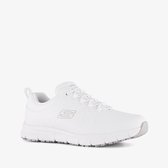 Skechers Work Nampa - Beja dames sneakers wit - Maat 42 - Extra comfort - Memory Foam