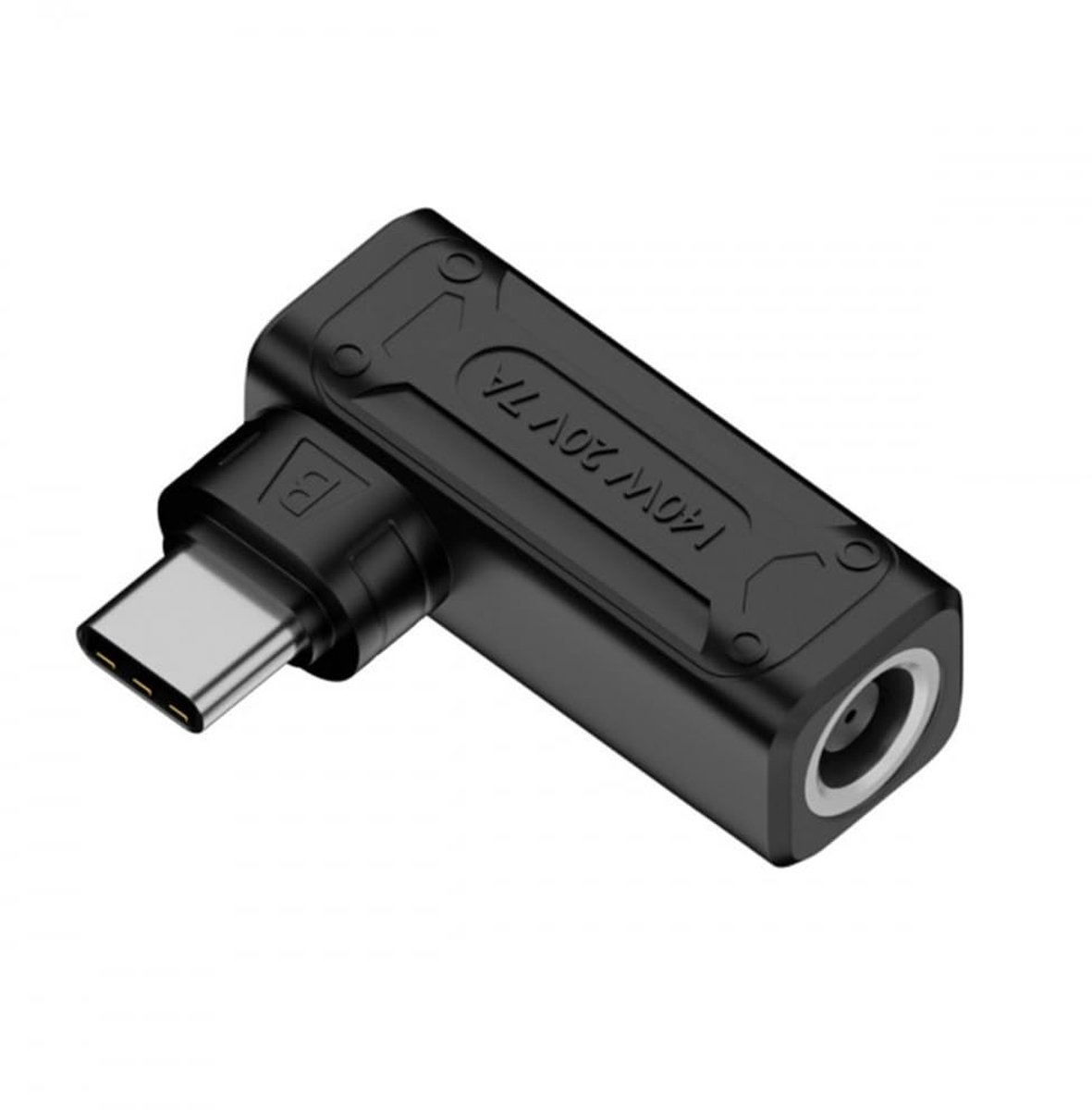 SolidKeus - DC Jack Adapter 140W naar USB-C Type C Oplader