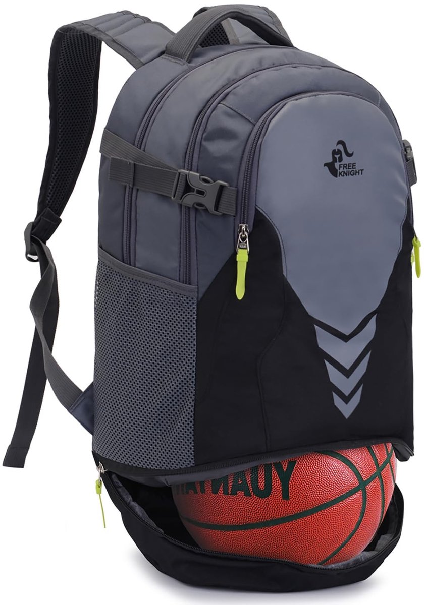 SolidKeus - Multifunctionele 35L Sport Rugzak voor Basketball