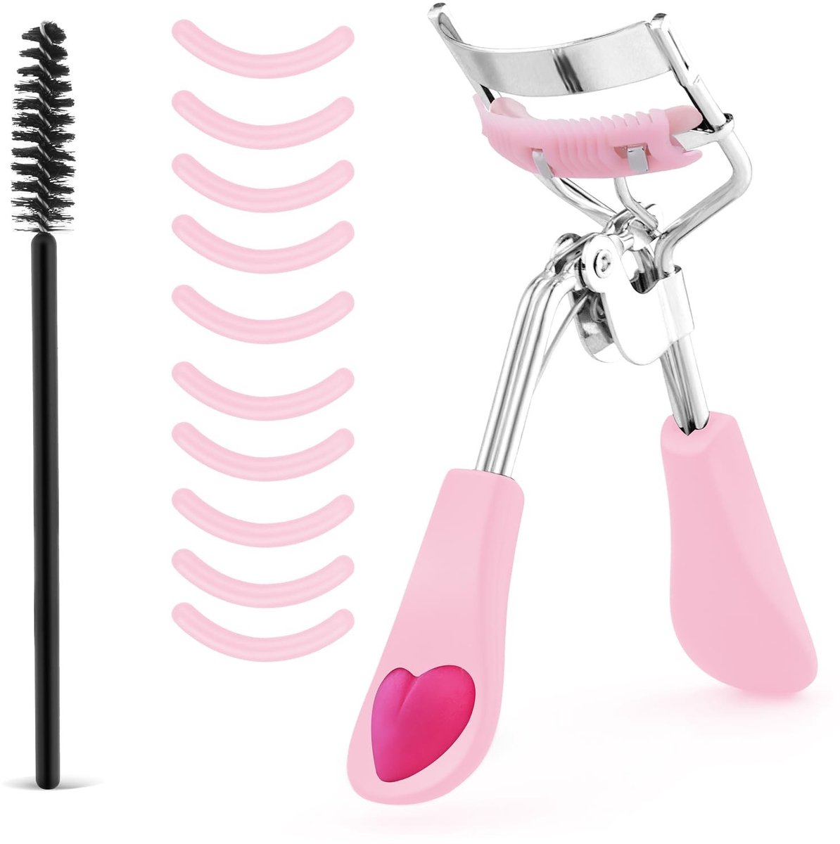 SolidKeus - Professionele Wimperkruller Set met Silicone Pads