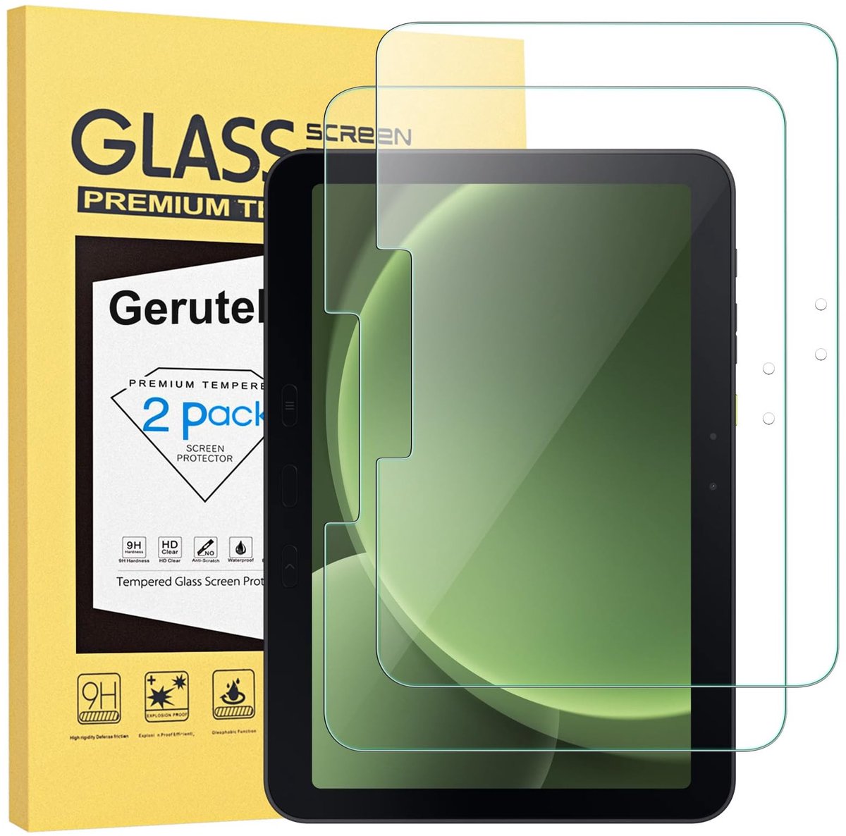 SolidKeus - 2-Pack Screen Protector voor Samsung Galaxy Tab Active4 Pro 10.1 inch