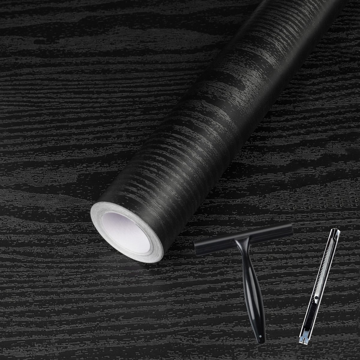 SolidKeus - Zelfklevend Behang met Houtlook voor Meubels en Wanden