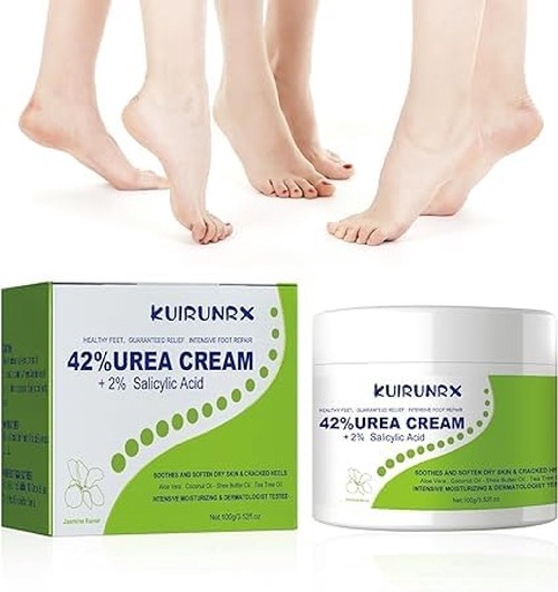 SolidKeus - Urea Voetcrème voor Intensieve Hydratatie