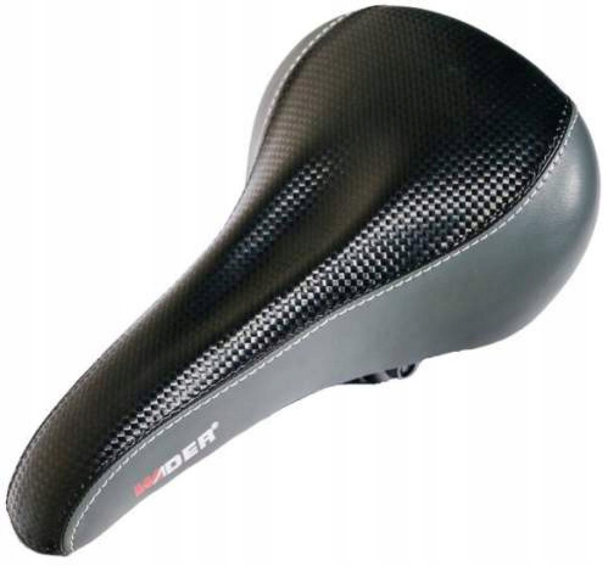 Zwart Fietszadel voor Mountainbike en Trekking