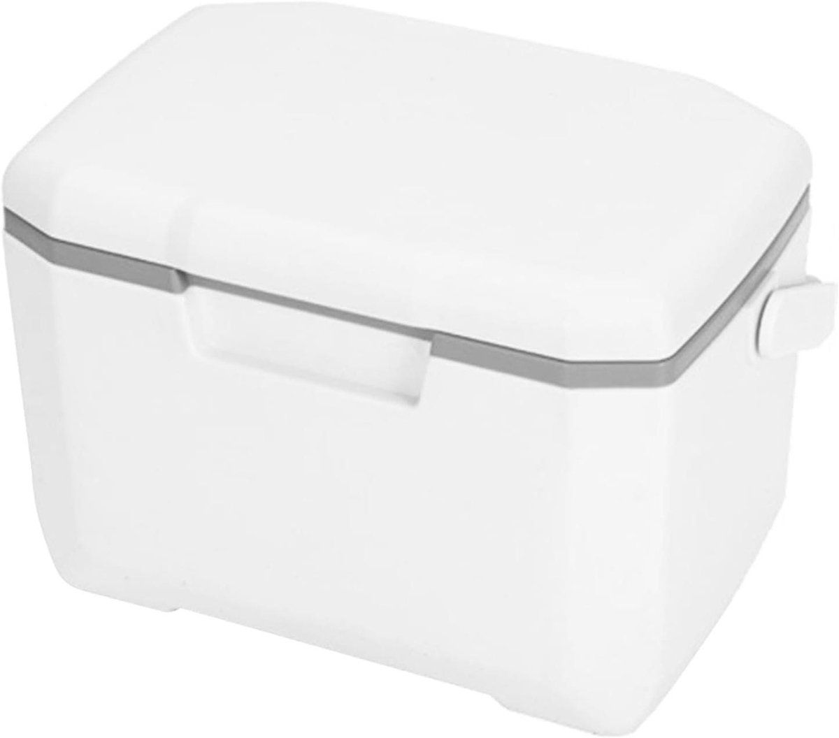 Draagbare koeler - Koelbox - Buitenactiviteiten - Optimale temperatuurregeling - 6 liter inhoud - Wit
