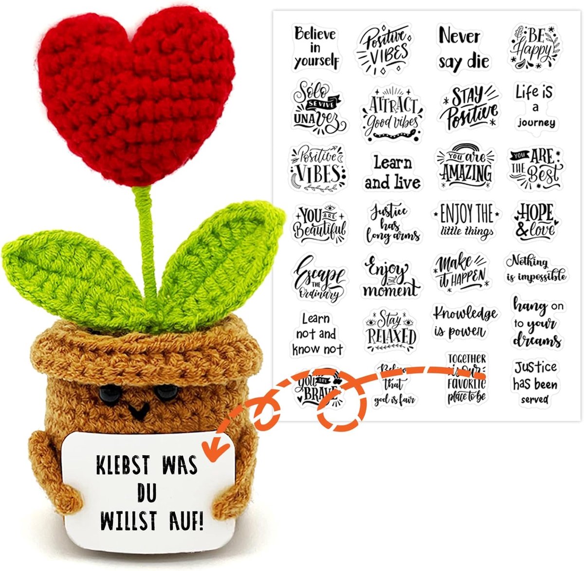 Hug Zonnebloemen Kleine Geschenken - Positieve Potato Aardappel Serie Gehaakte Geluksbrenger Goede Verbetering Herstel Geschenken Examen Certificaat Verjaardagscadeau Vrienden collega's