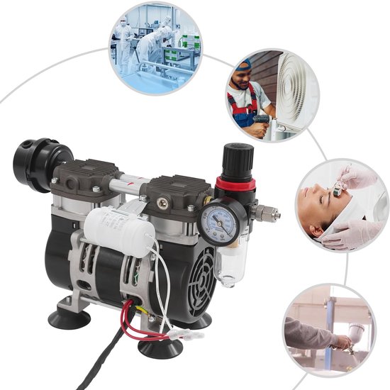 Elzusha - Krachtige Vacuüm Pomp voor Airconditioning en Laboratoria — afbeelding 3