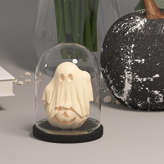 Mallen, 1 Stuk 3D Halloween Mallen Epoxy Hars Gieten Kaars Maken Mallen Voor Halloween Home Decor — afbeelding 4
