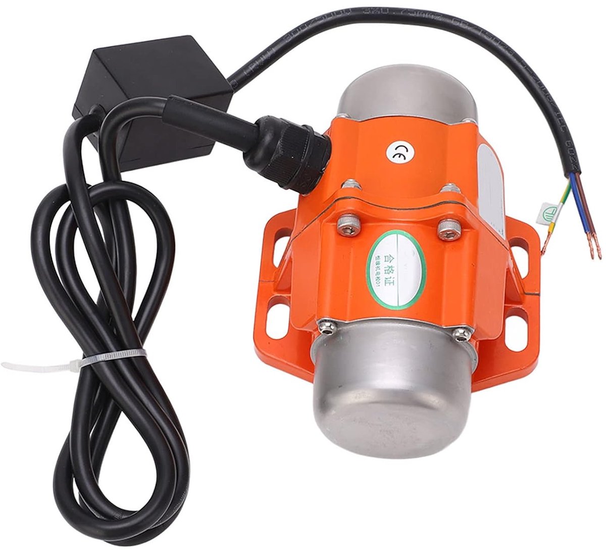 Vibrating motor instelbare excentrische hoek Asynchrone trilmotor van aluminiumlegering Hoog rendement Maximaal 3600 RPM voor machines(#1) Motori