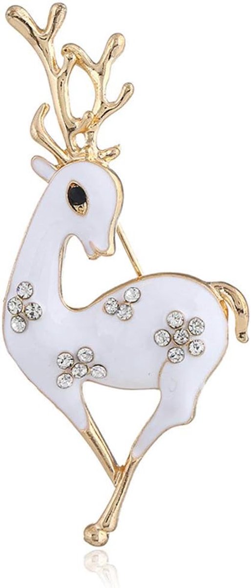 Broches voor Vrouwen Meisjes Mode Strass Crystal Broche Pin Corsage voor Ambachten Boeketten Sierlijke Dier Email Reversspeldjes Jurk Asscessories Winter Sieraden
