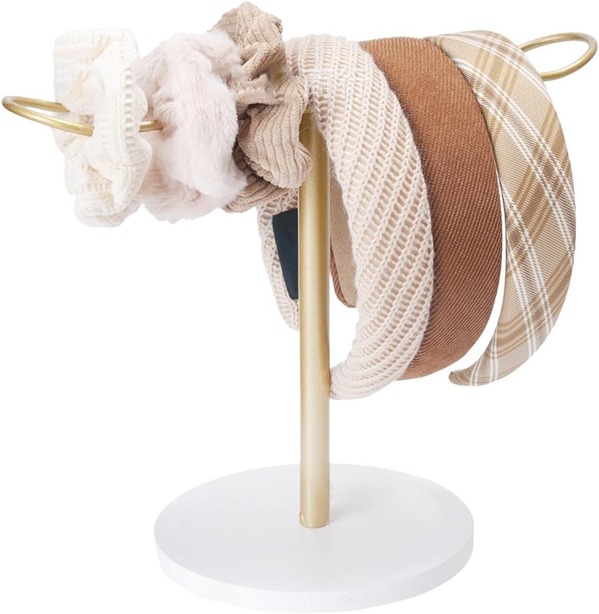 Metalen Haarbandhouder en Organizer voor Haaraccessoires, Geschikt voor Meisjes en Dagelijks Gebruik, Ideaal voor Haarbanden, Haarspelden en Armbanden
