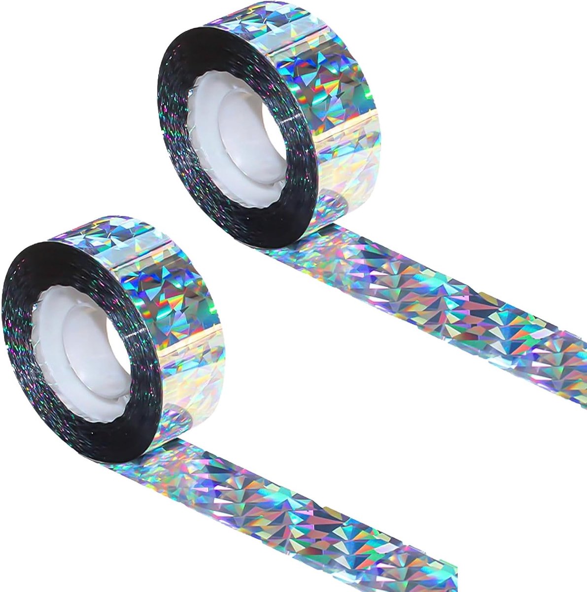 2 rollen 80 m x 2,5 cm vogelafweer vogelband