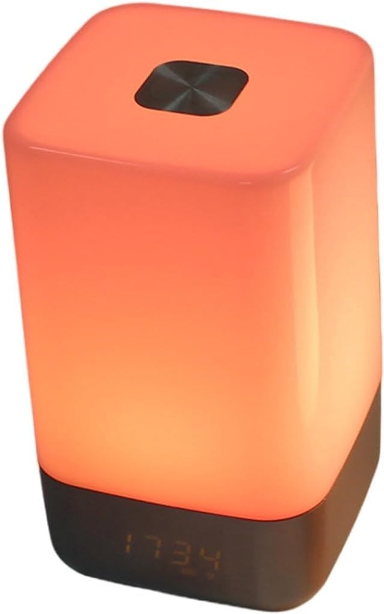 Zonsopgang en zonsondergang Wake-up Light Kleurrijk omgevingslicht Touch Kinderwekker LED-nachtlampje