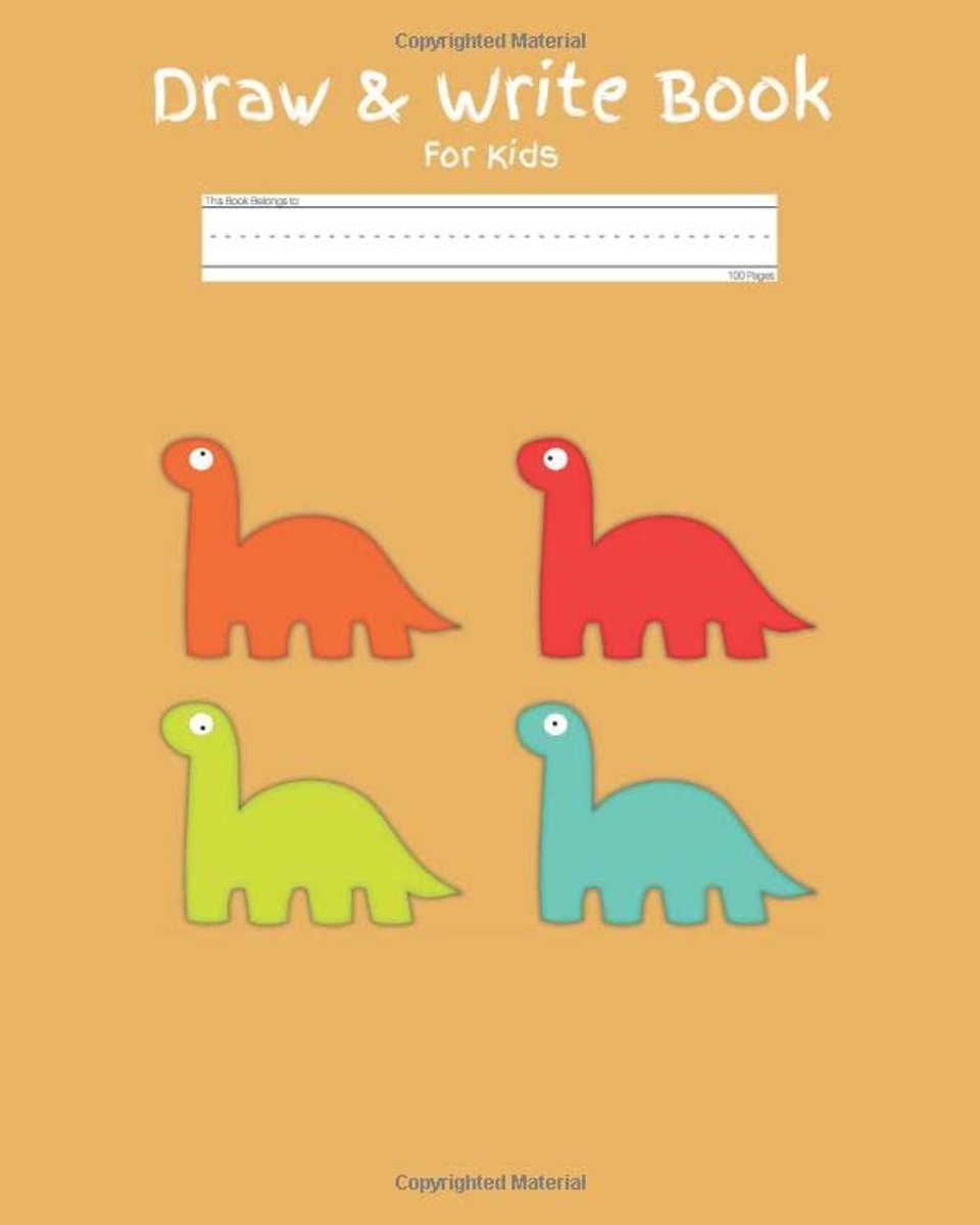 & Write Book for Kids: Preschool Activities Book for your Child to Explore their Creativity through Drawing and Writing - Perfect for Children ... Grade 2 ages 4-8 - Primary Composition Book