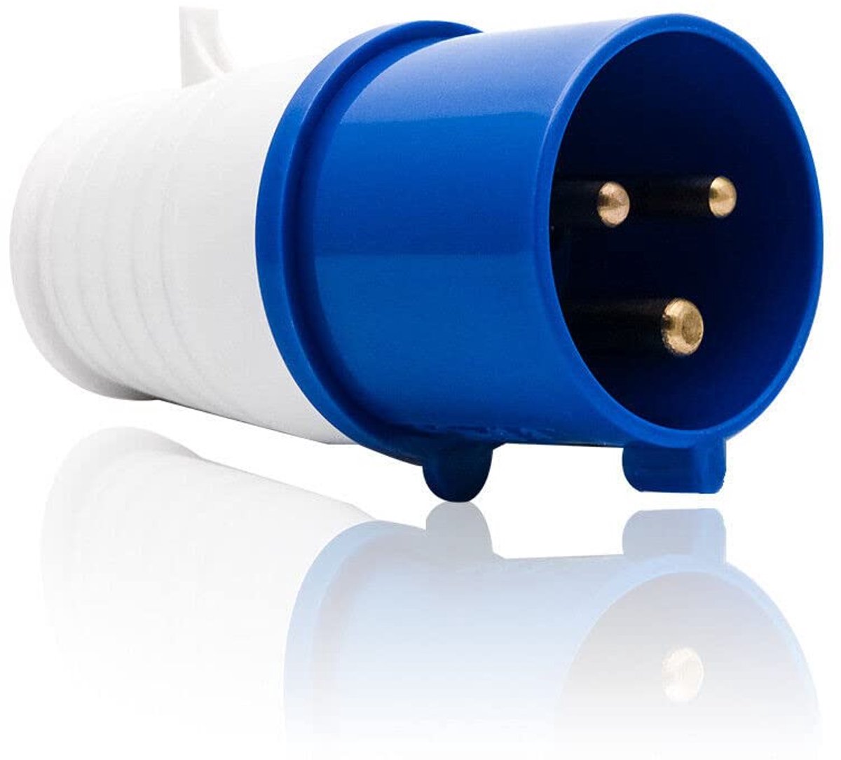 Stekker 16A #013 3-polig Manlijk IP44 220V-250V | Geschikt voor caravans, bouwplaatsen, werkplaatsen, slijtvast nylon, eenvoudige bedrading, industrieel gebruik