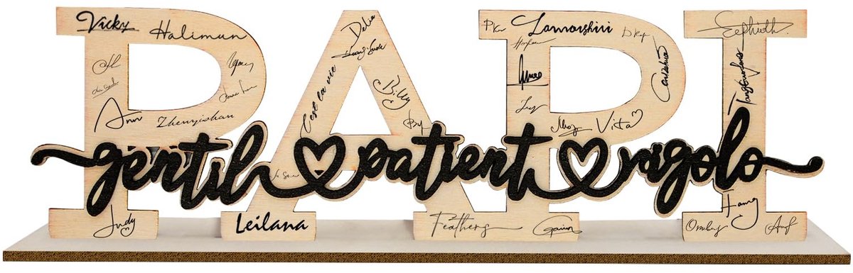 SolidKeus - Houten Ornamenten voor Decoratie