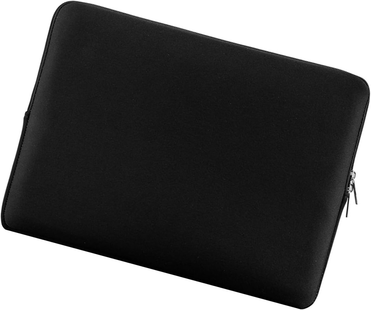 Laptop Sleeve 15 inch - Zachte Beschermhoes voor Ultrabook en Notebook - Draagbare Reisoplossing met Canvas en Rits