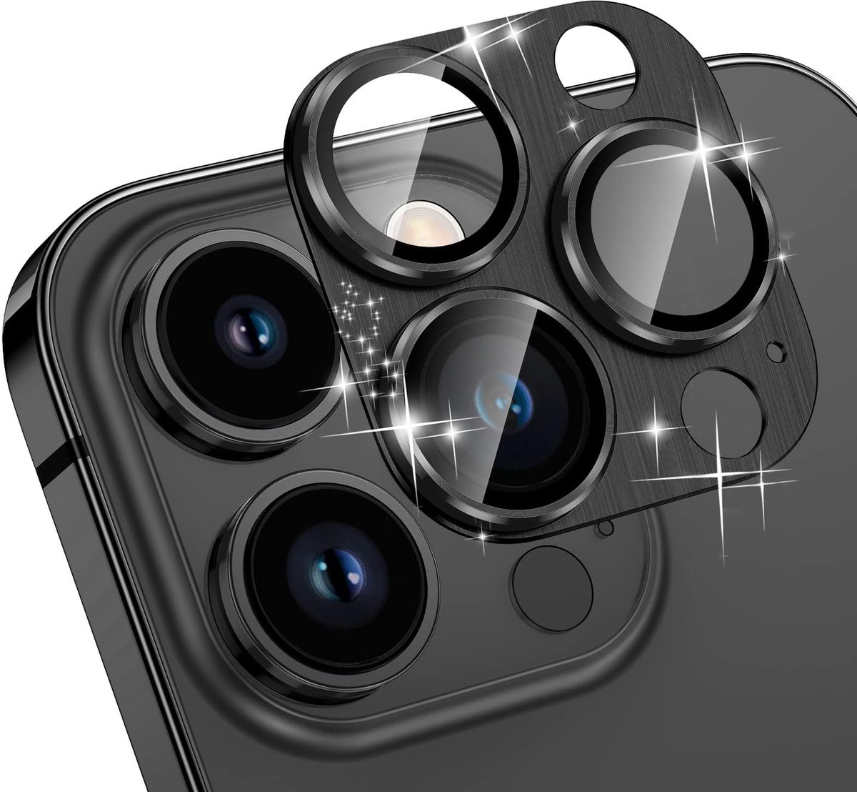 SolidKeus - Beschermfolie voor iPhone 13 Pro/Pro Max Camera