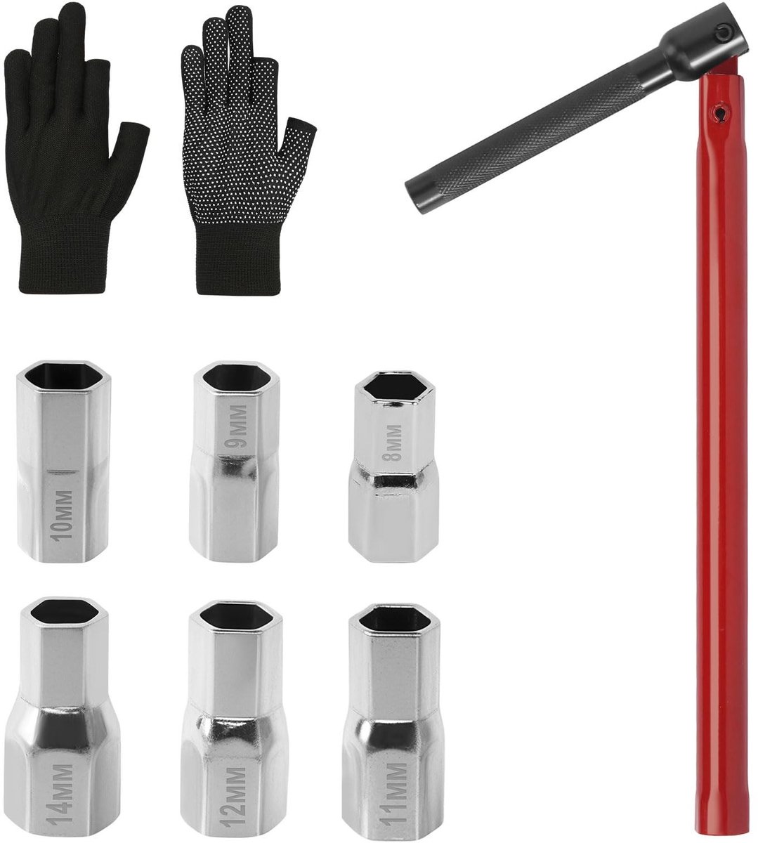 SolidKeus - Universele Kraanmoersleutel Set voor Sanitair