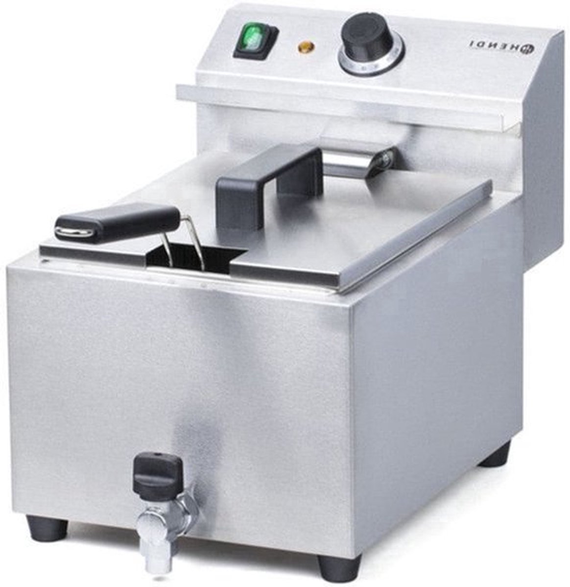 Friteuse – Frituurpan – Professionele Frituurpan – Horecafriteuse – Koude Zone – 8 Liter Inhoud – 3500W Vermogen
