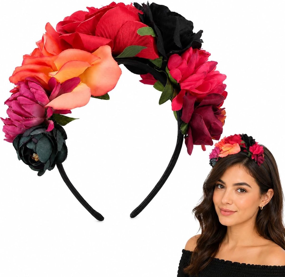Elegante Haaraccessoires met Roze Bloemen voor Bruidskapsels en Feestelijke Gelegenheden
