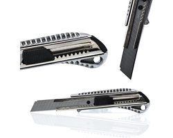 Rosfix Behangmes Breekmes - Aluminium Korpus - Carbonstaal - 18 Mm Breekmes, 155 Mm Lengte