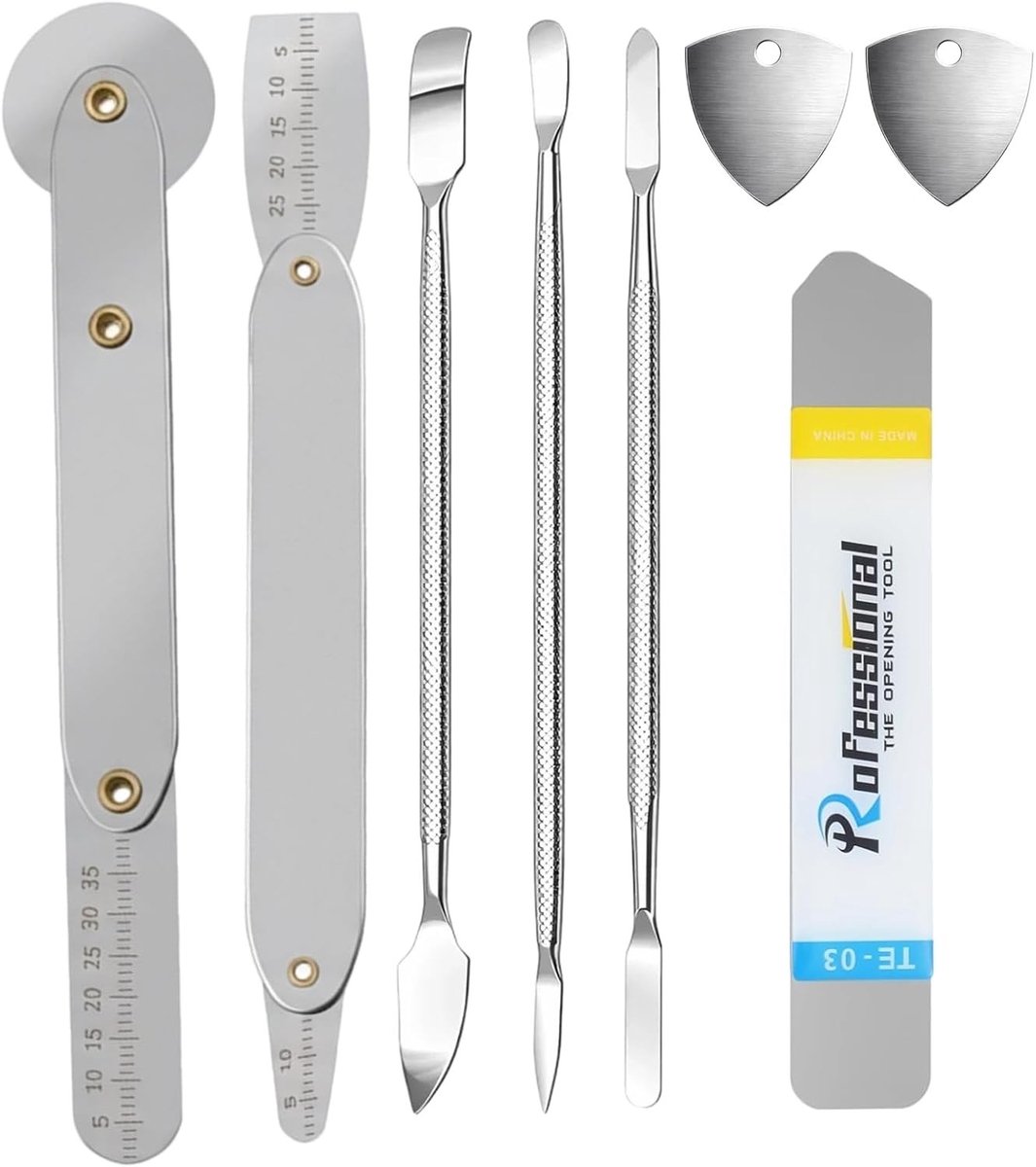 Complete Telefoon Reparatieset met 8 Stukken, Ultra Dun Spudger en Pry Tools voor Tablet, Laptop en Mobiele Telefoon Demontage