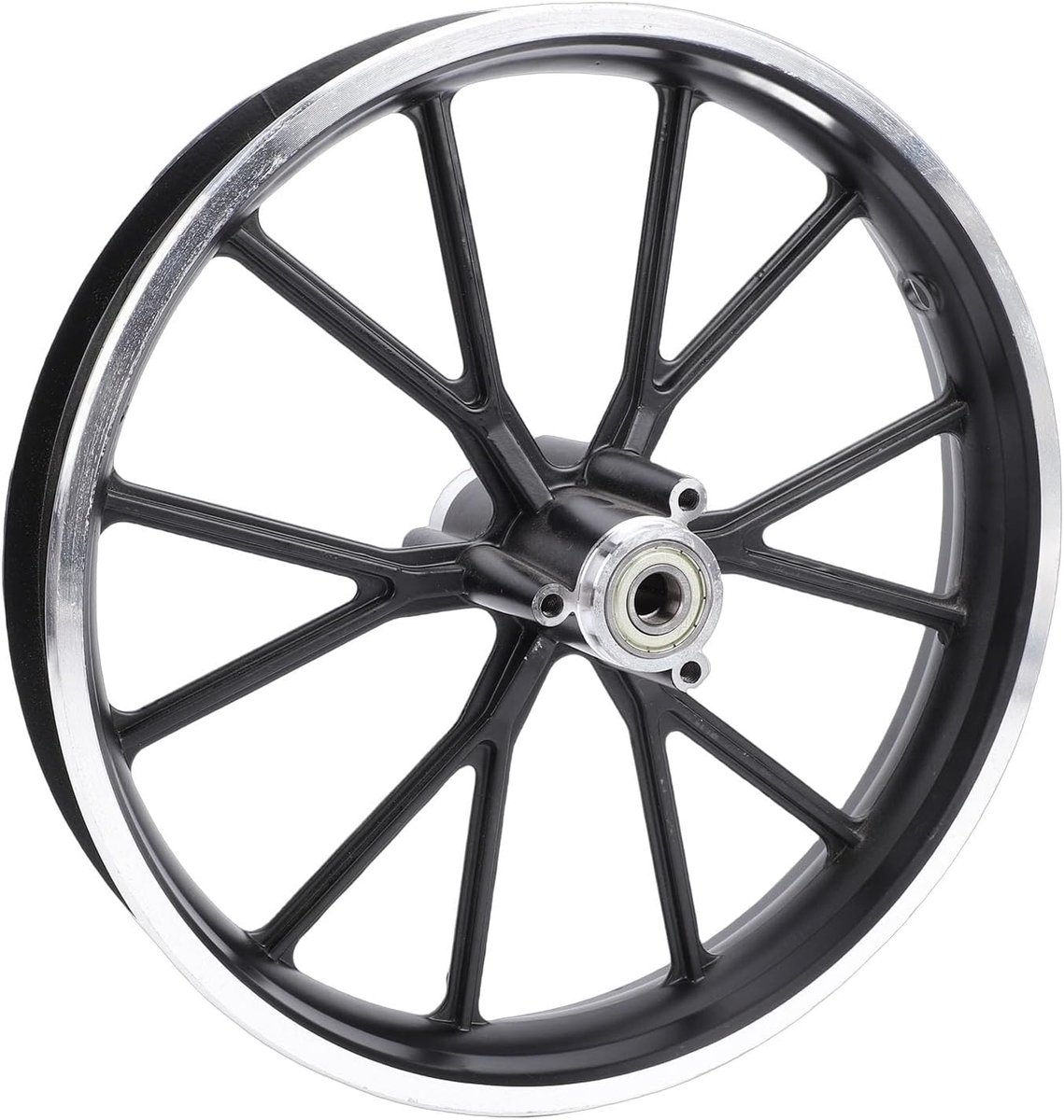 2.50-10 Crossmotor 10 Inch Wielnaaf Aluminium Velg voor Mini Pocket Bike Elektrische Fiets 49-50ml Crossmotor (achterwiel)