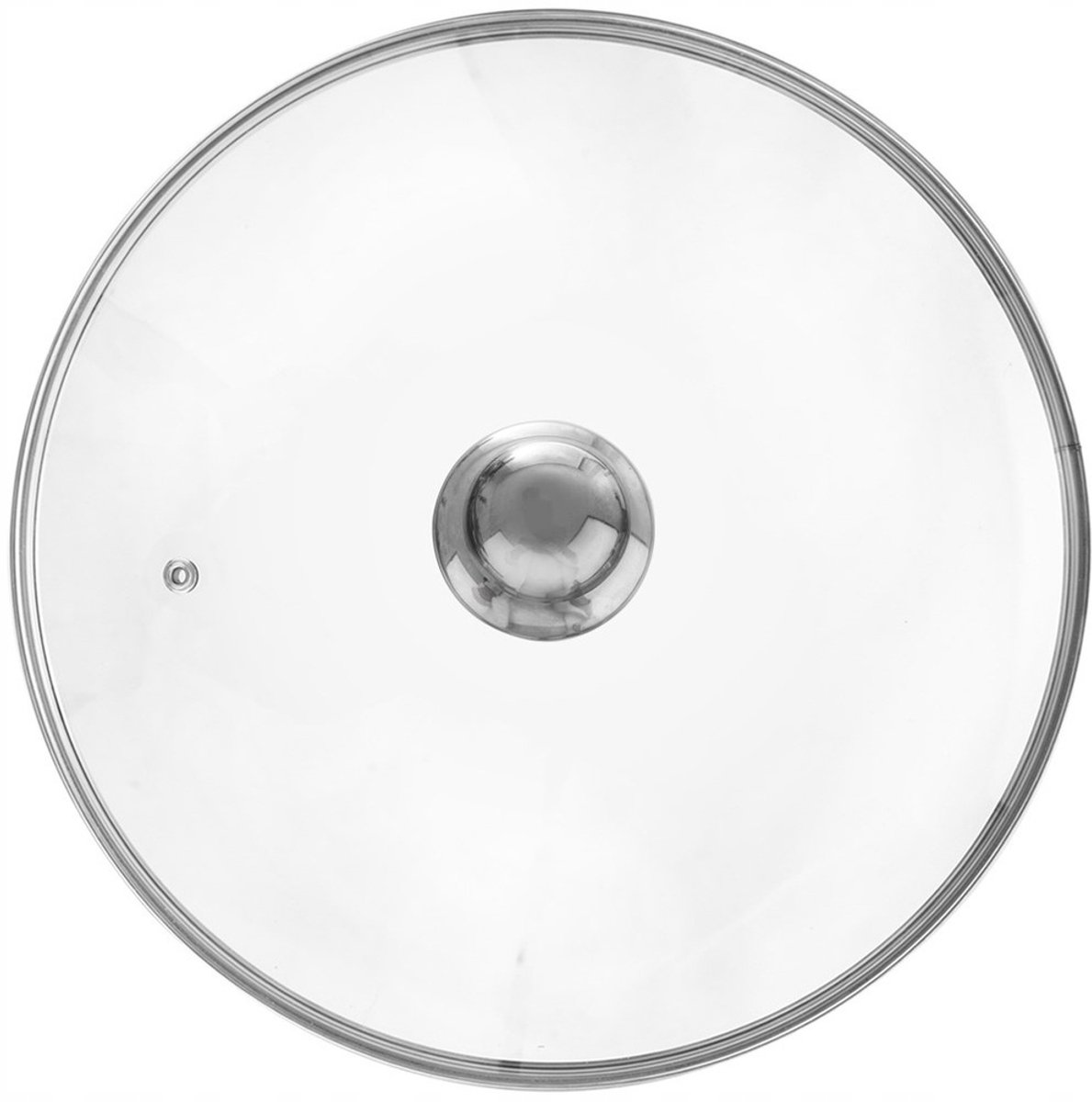Universele Glazen Pandeksel 32 cm - Hittebestendig & Transparant