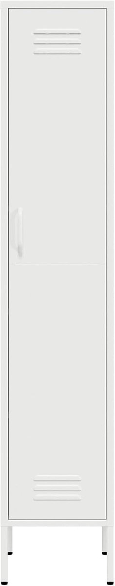 Metaal 35x50x180 cm Wit