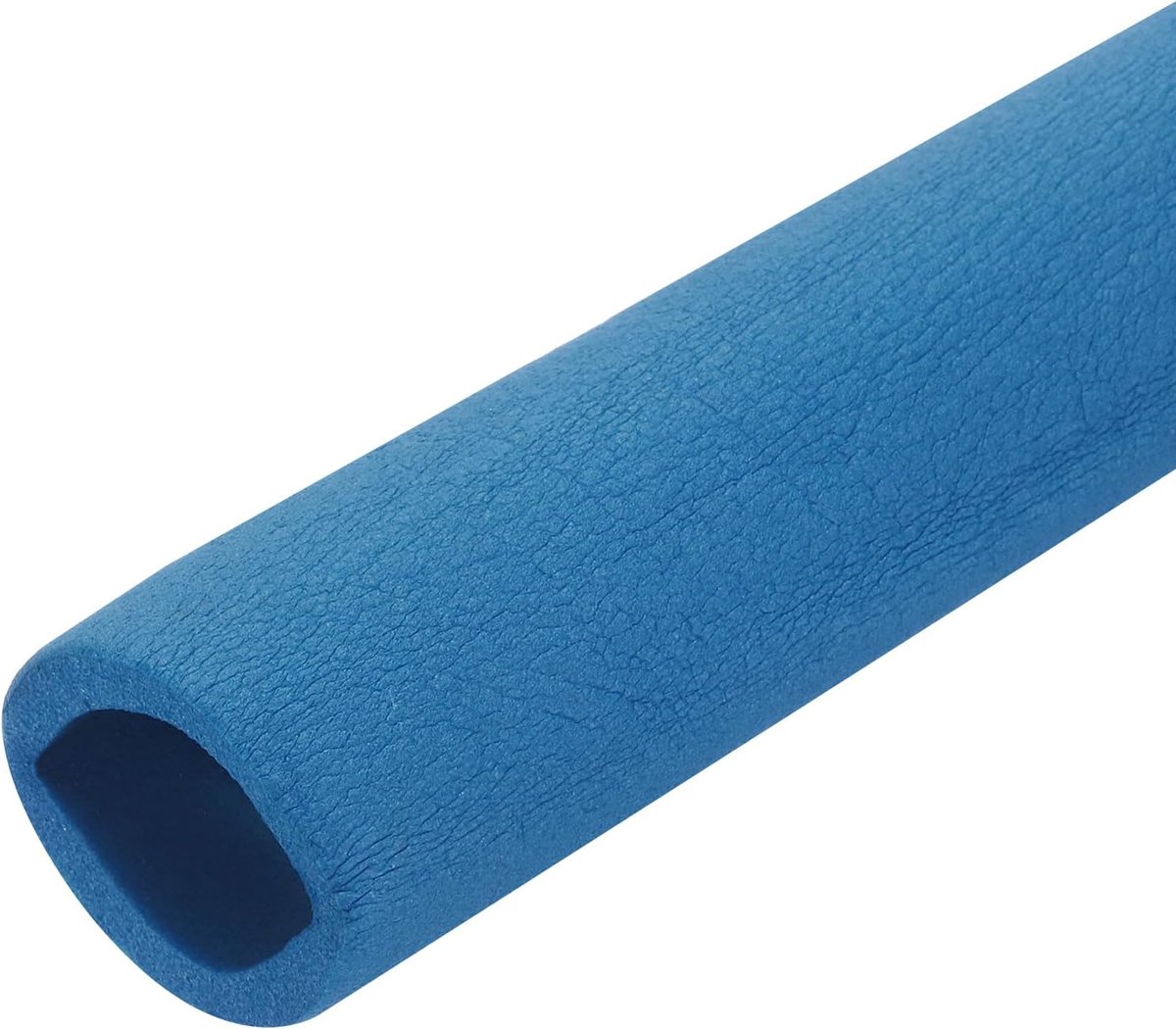 Isolatieschuimbuis, isolatiebuis, 32 mm (1 1/4 inch) ID 46 mm, OD, 20 inch, warmtebescherming voor greepsteun, blauw