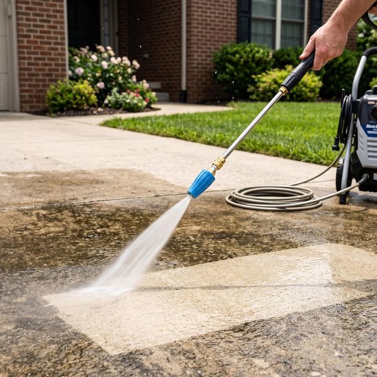Hogedrukreiniger lotusmondstuk blauw 3000psi (040) — afbeelding 3
