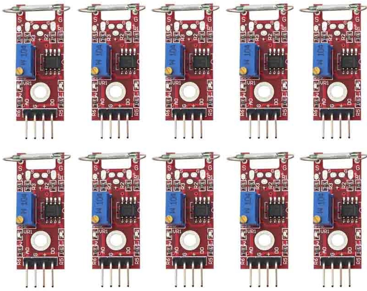 10 stuks KY-025 magnetische schakelaar reed sensor