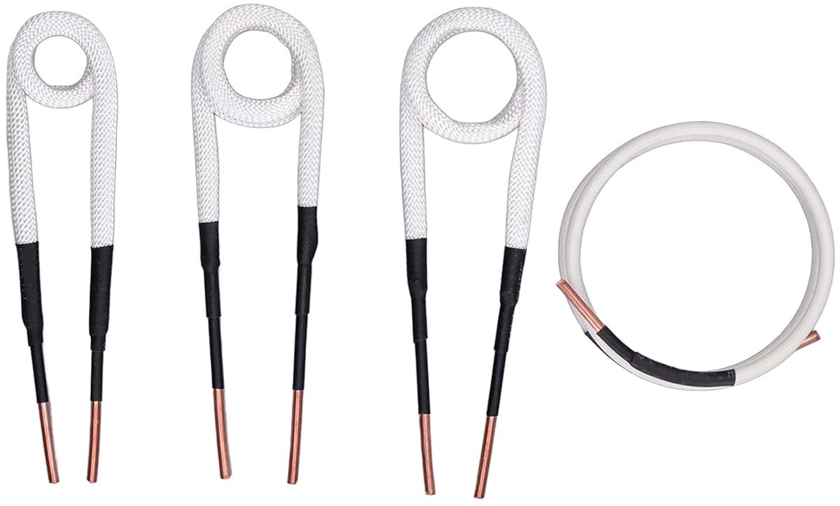Flexibele Inductieverwarmingsspoel 20mm 25mm 30mm 750mm voor het Verwijderen van Bouten en Moeren met Messing Kern