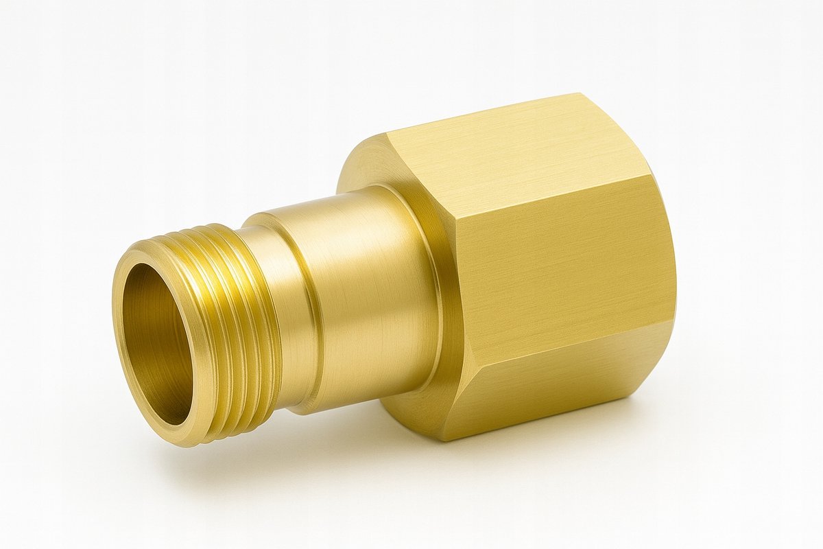 Rosfix Adapter Vervanging EasyLock M22x1,5 - Messing Aansluiting - 300 bar,155°C - Geschikt voor Kärcher