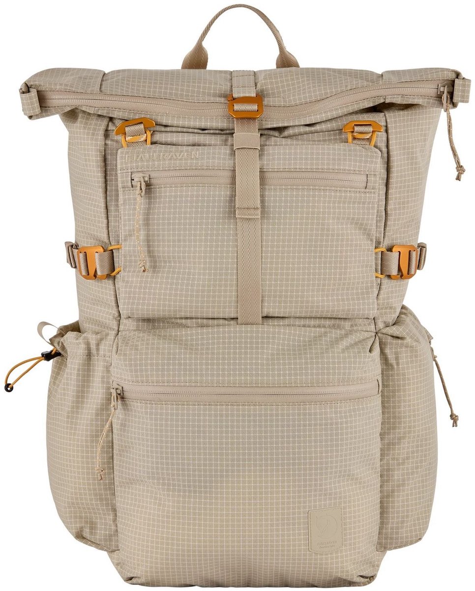 Fjällräven vrijetijdsrugzak rugzak met laptopvak High Coast Pro Foldsack 26 FOSSIL beige