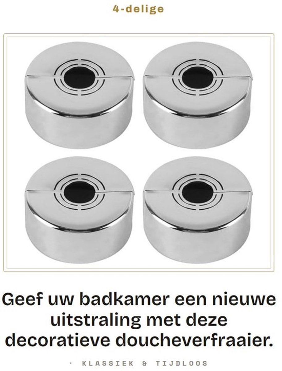 4-delige Doucheverfraaier voor Kraandecoratie