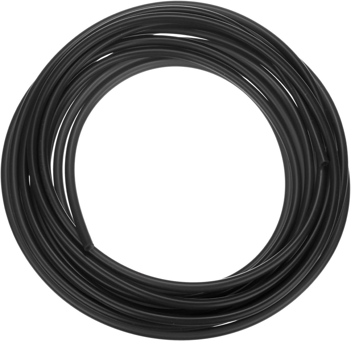 Siliconen buis, 5/32" (4 mm) ID x 1/4" (6 mm) OD siliconen rubberen vacuümbuis, 20ft (6 M) hoge temperatuur waterluchtslangpijp voor pomp/vloeistofoverdracht, thuisbrouwen/wijnmaken