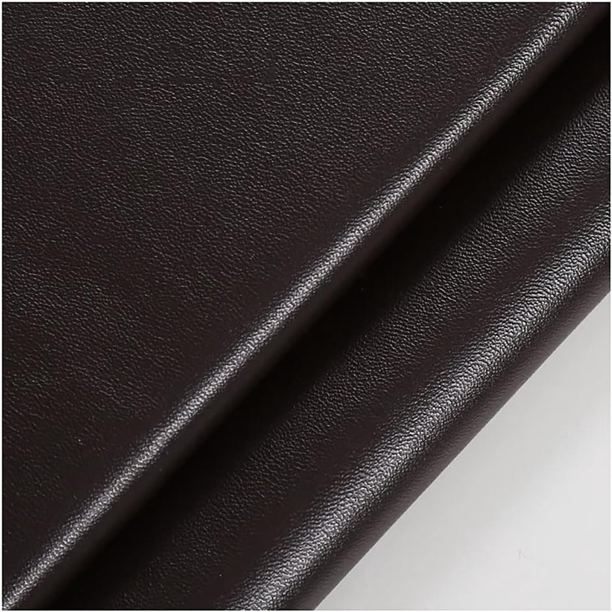 Stof door de meter lederen stof kunstleer kunstleer bekleding waterdicht vinyl kunstleer voor autostoelen, sofa stoel meubels, DIY ambachten (maat: 1.37X10m, kleur: zwart)