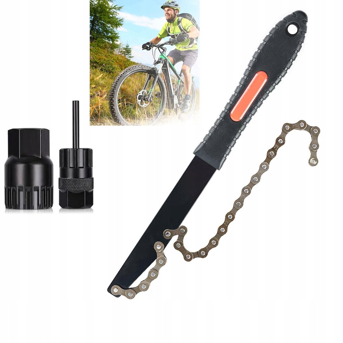 Fiets cassette gereedschap: kettingtrekker en afnemer
