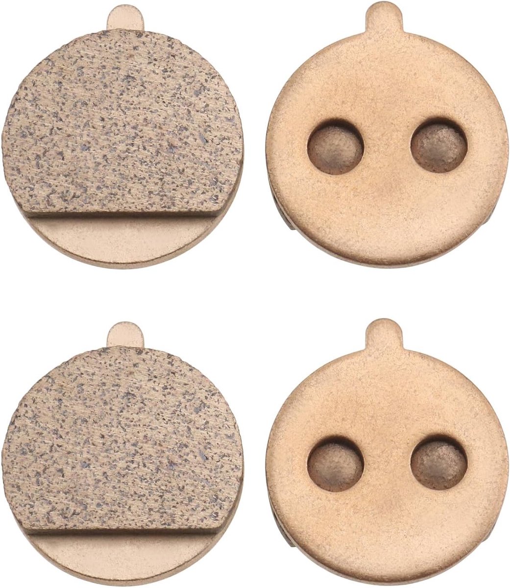 2 paar elektrische scooter op koper gebaseerde sinterremblokken compatibel met KUGOO M4/M4 Pro Scooter compatibel met Soflow SO4 Pro Gen2 E Scooter 24x21,5 mm