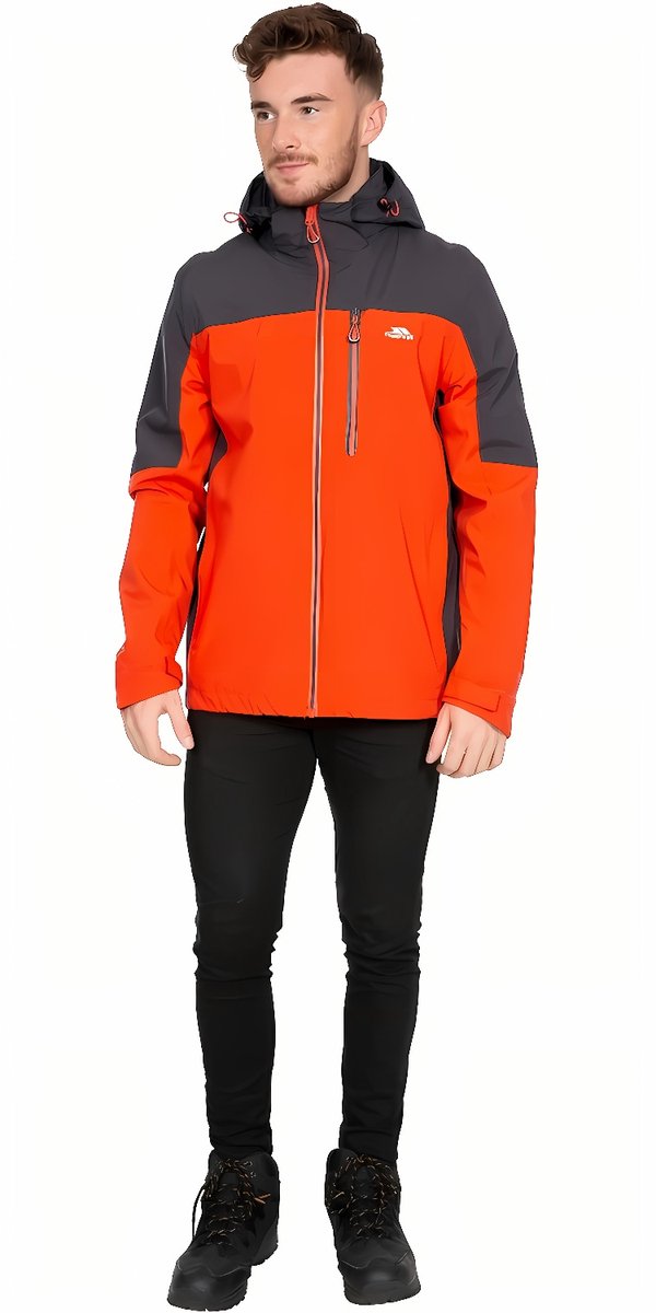 Trespass regenjas Tappin Herenjas Tp75 Flame-XL Rood
