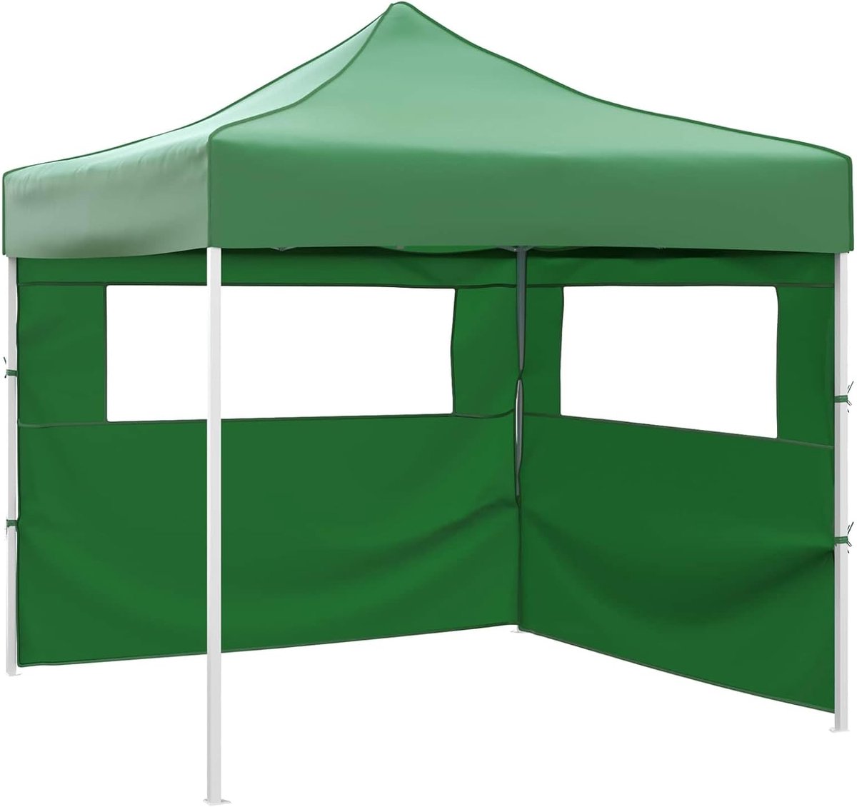 Partytent Pop-up - Feesttent Tuin - Buitenfeest Organiseren - Waterdicht Oxfordstof - 292 x 292 x 315 cm - Wit