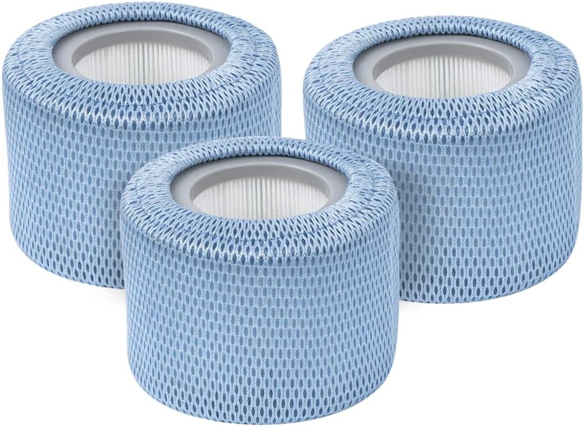 3-Pack Beschermnetten voor Mspa Hot Tubs - Filterdoek, Mesh 90 Vouwen, Geschikt voor Alle Mspa Modellen, Wit